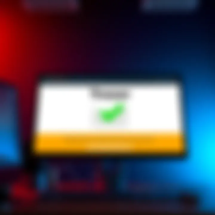 A computer screen displaying an email notification from Trezor with a green check mark indicating legitimacy.