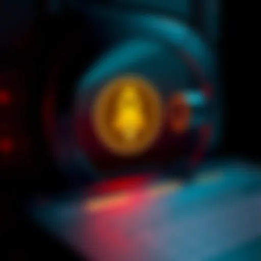 A Trezor Safe displaying a Rocket Pool logo on the screen, symbolizing a transaction issue with cryptocurrency transfers.