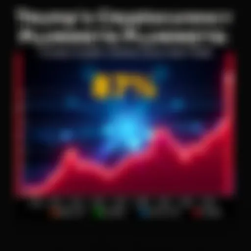 Graph showing 87% decline in Trump's cryptocurrency value from peak