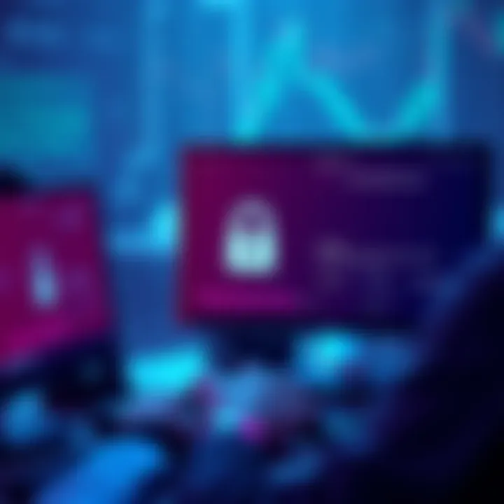 A person using a computer to unlock staked digital assets, showing a progress bar and an alert about a deadline.