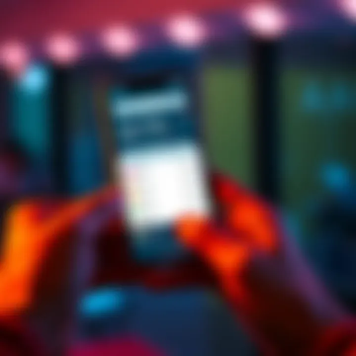 Person showing Phantom Wallet on a smartphone screen with cash payout details visible