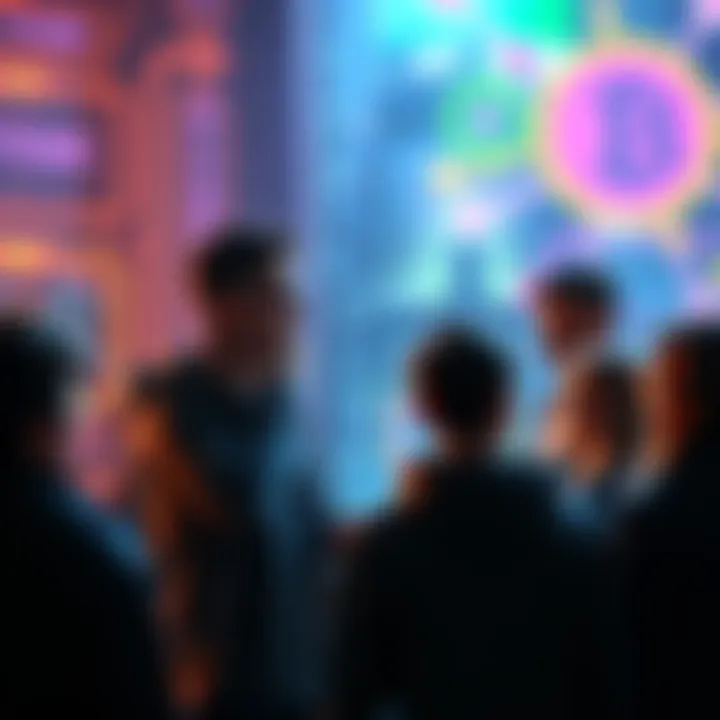 Vitalik Buterin providing advice on handling unusual crypto situations to a group of people