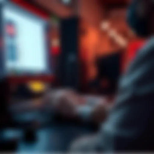 A person using a computer with a screen showing a Keplr Wallet interface while preparing to withdraw tokens to a centralized exchange.