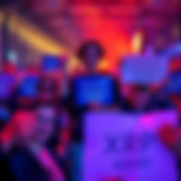 Members of the XRP community showing strength and unity, holding signs with the phrase 'Diamond Fortress Hands' and displaying support for the $10 holding price.