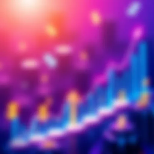 Illustration showing charts and dollar signs representing the growth of Spot XRP ETFs, focusing on XRPR ETF's success