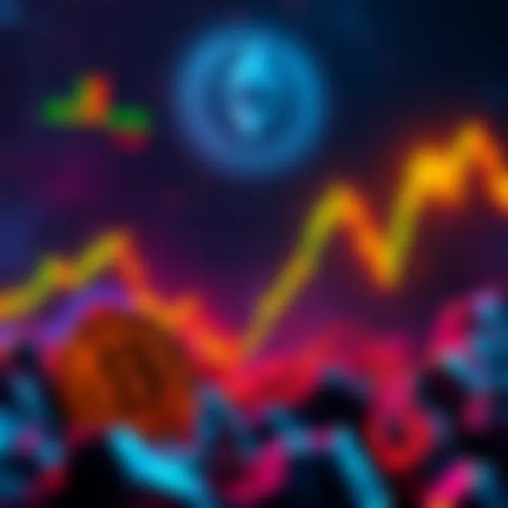 A chart showing ZCash rising while Bitcoin and Ethereum decline, indicating a market shift.