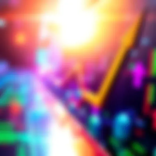 A graphic showing the price increase of ZCash and Railgun with upward arrows and vibrant colors representing growth.